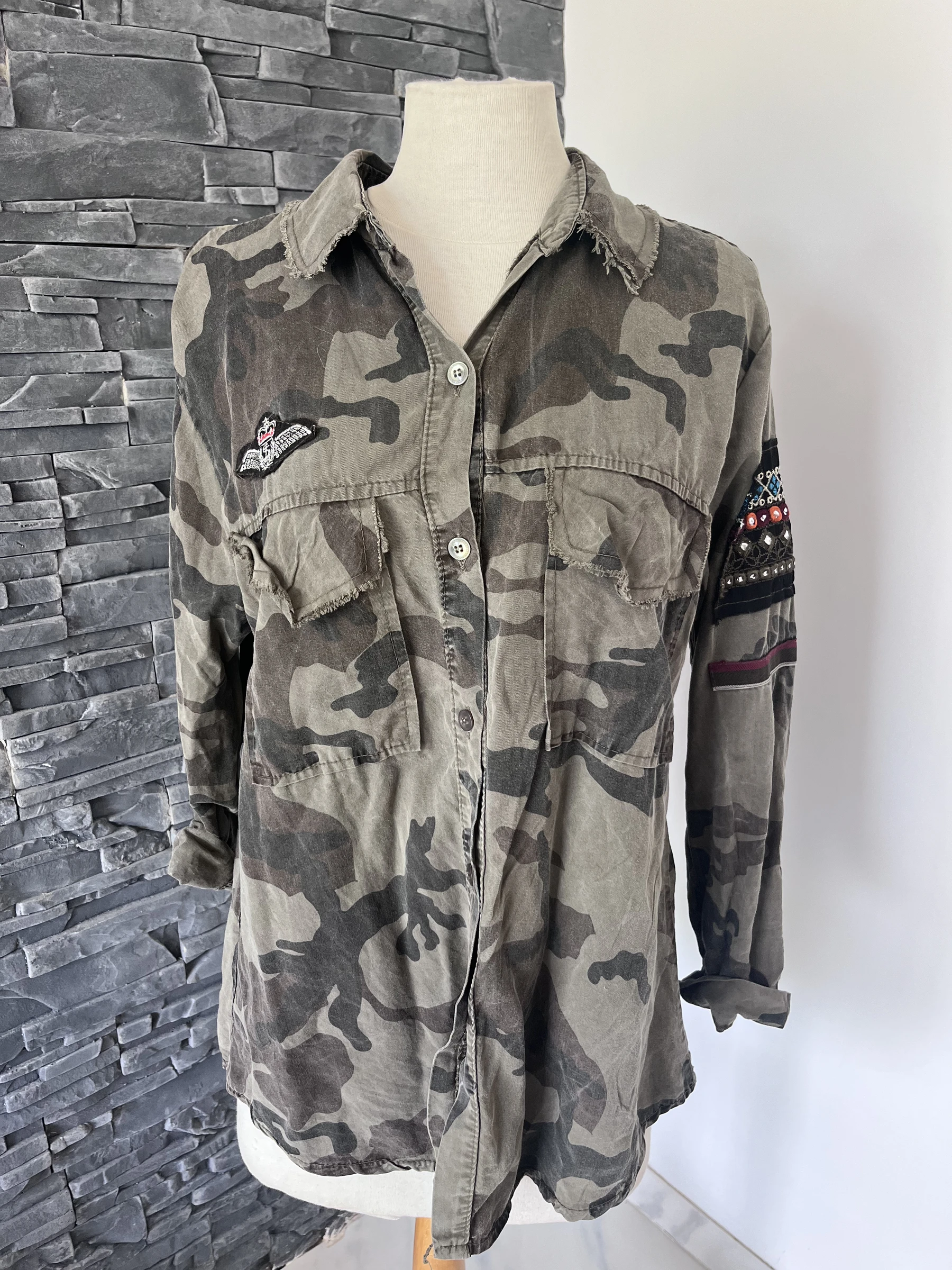 Chemise veste légère Miss Carla - Style oversize - Très bon état